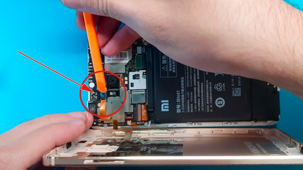 Как Заменить Аккумулятор На Xiaomi 4
