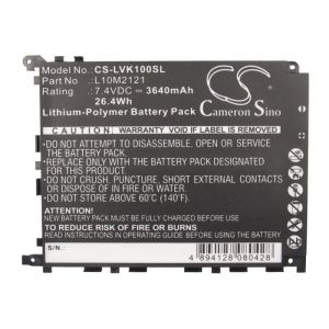 Аккумулятор CameronSino для Lenovo IdeaPad K1 3640mah