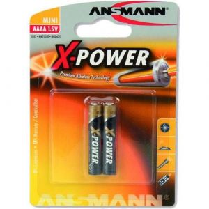 Батарейки ANSMANN X-POWER AAAA 2шт