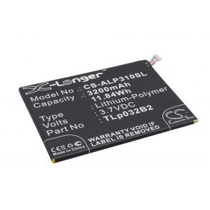 Аккумулятор CameronSino для Alcatel OneTouch POP 7, 7S (OT-9006W, OT-9015W, P310A, P330) 3200mAh