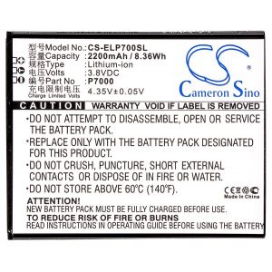 Аккумулятор CameronSino для Elephone P7000 2200mAh