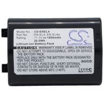 Аккумулятор Nikon D2, D3, F6 1800mAh