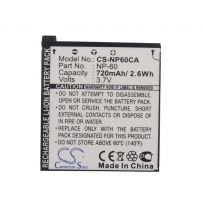 Аккумулятор Casio Exilim EX-S10, Z9 720mAh