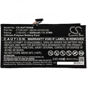 Аккумулятор CameronSino для ASUS Transformer Mini T102H 8200mAh
