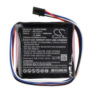 Аккумулятор CameronSino для Newport HT70 Ventilator 2600mAh