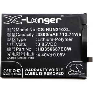 Аккумулятор CameronSino для Huawei Honor 7X, Nova 2 Plus, 2i, 3i, P30 Lite (HB356687ECW) 3300mAh