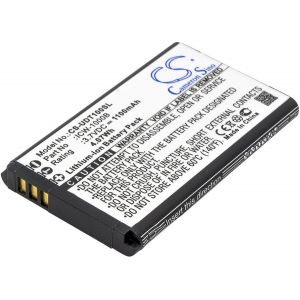 Аккумулятор CameronSino для Unidata ICW-1000G, WPU-7800 1100mAh