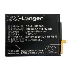 Аккумулятор CameronSino для ASUS ZenFone Max M2, ZB633KL 3900mAh