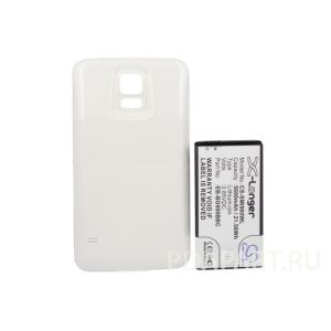 Аккумулятор CameronSino для Samsung Galaxy S5 SM-G900 (EB-B900BC) 5600mah белый