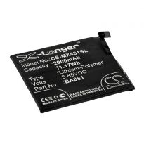 Аккумулятор CameronSino для MEIZU 15 2900mAh