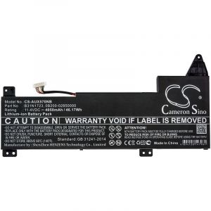 Аккумулятор CameronSino для Asus FX570, K570, R570, X570 (B31N1723) 4050mAh