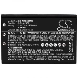 Аккумулятор CameronSino для Otometrics Madsen AccuScreen 1800mAh
