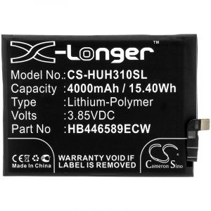 Аккумулятор CameronSino для Huawei Honor View 30 Pro (HB446589ECW) 4000mah