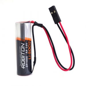 Элемент питания ROBITON ER14505-DP с коннектором