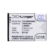 Аккумулятор CameronSino для Sealife DC2000 Pro, ZOOM Q4 1050mAh