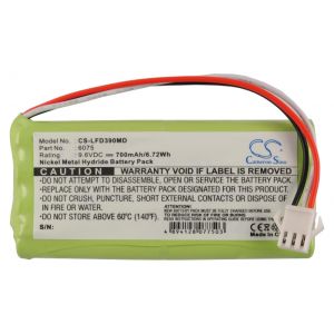 Аккумулятор CameronSino для Doppler FD390 700mAh