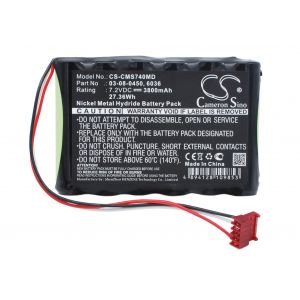 Аккумулятор CameronSino для CAS Medical 940X Monitor, NIBP 730 3800mAh