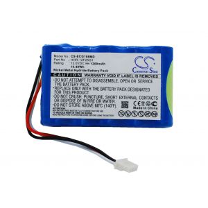 Аккумулятор CameronSino для Kenz Cardico ECG-108, ECG-110 1200mAh