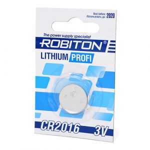 Элемент питания ROBITON CR2016