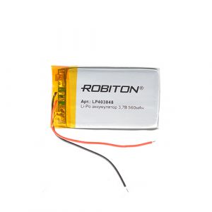 Аккумулятор универсальный 4 x 30 x 48 mm 560mah