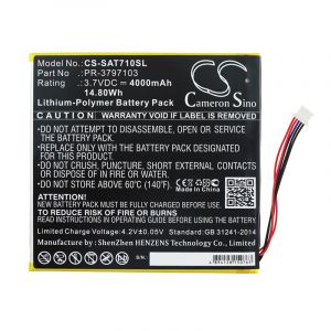 Аккумулятор CameronSino для INSIGNIA Flex NS 4000mah