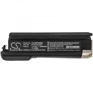 Аккумулятор CameronSino для Zebra WT6000, WT60A0, RS6000 (BT000262A01) 3200mAh