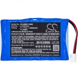 Аккумулятор CameronSino для Mindray uMEC10 6400mAh