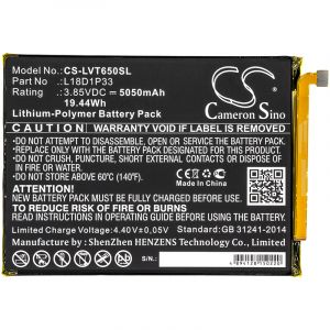 Аккумулятор CameronSino для Lenovo Tab V7 (PB-6505M) 5050mah