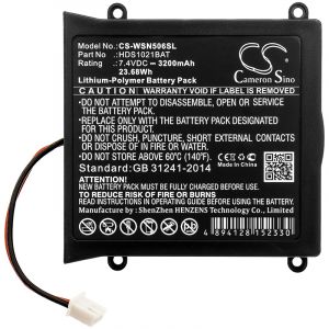 Аккумулятор CameronSino для OWON HDS1021M (HDS1021BAT) 3200mAh