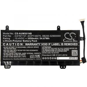 Аккумулятор CameronSino для ASUS ROG Zephyrus M (GM501) 3550mah