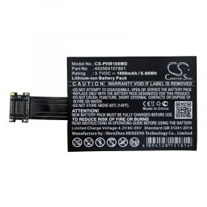 Аккумулятор CameronSino для PHILIPS TRNSBV1 Range 1800mah