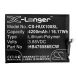 Аккумулятор CameronSino для HUAWEI Honor X10 (HB476586ECW) 4200mah