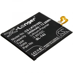 Аккумулятор CameronSino для LG G8S ThinQ (BL-T43) 3450mah