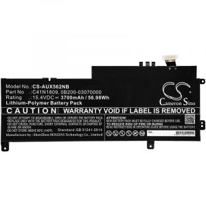 Аккумулятор CameronSino для ASUS UX562FD, UX562FN (C41N1809) 3700mah