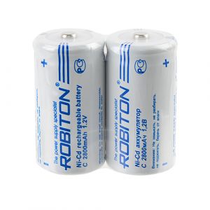 Аккумуляторы Robiton C 2800mah 2шт