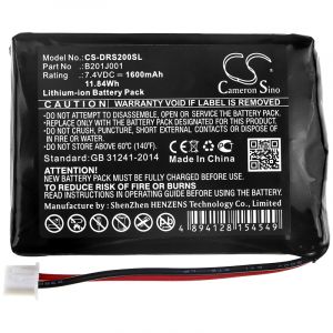 Аккумулятор CameronSino для DEVISER DS2000 (B201J001) 1600mah