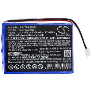 Аккумулятор CameronSino для Tribrer AOR500, AOR500-s 2300mAh