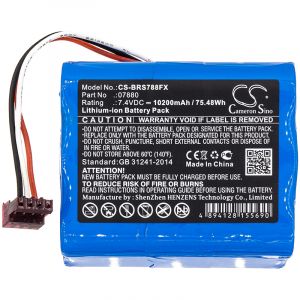 Аккумулятор CameronSino для BRIGHT STAR 07802, 07815, LightHawk 10200mAh