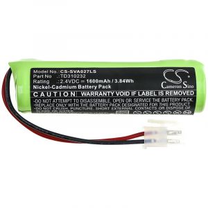 Аккумулятор CameronSino для Schneider OVA Luxa, RILUX 6 1600mAh