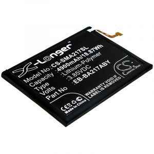 Аккумулятор CameronSino для SAMSUNG Galaxy A02, A12, A13, A21s, M12 2020 (EB-BA217ABY) 4900mah