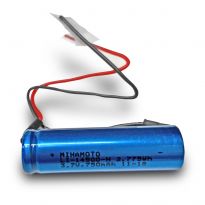 Аккумулятор Minamoto AA (14500) Li-ion 750mah с проводами