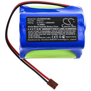 Аккумулятор CameronSino для NIKKISO PSK-01 2000mah