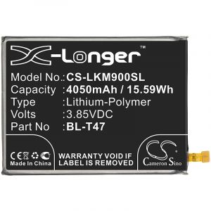 Аккумулятор CameronSino для LG Velvet, G900 (BL-T47) 4050mah