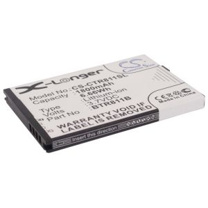 Аккумулятор CameronSino для Casio Commando 2, C811 (BTR811B) 1800mah