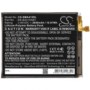 Аккумулятор CameronSino для Samsung Galaxy A41 2020 (SM-A415) 2850mah