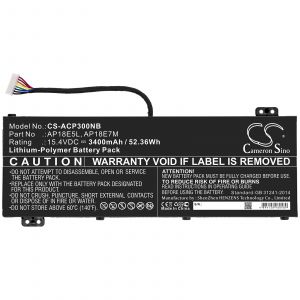 Аккумулятор CameronSino для Acer Predator Helios 300 (AP18E5L) 3400mah