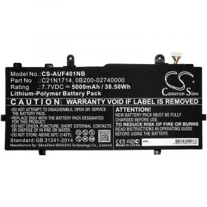 Аккумулятор CameronSino для ASUS VivoBook Flip 14 TP401CA, VivoBook Flip 14 TP401NA (C21N1714) 5000mah