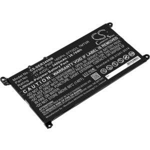 Аккумулятор CameronSino для DELL Chromebook 3400, 5488 (07T0D3) 3400mAh