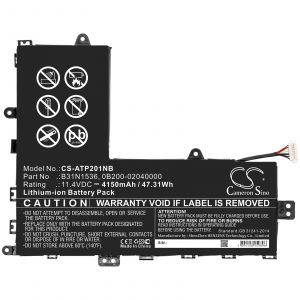Аккумулятор CameronSino для Asus VivoBook Flip TP201SA (B31N1536) 4150mAh