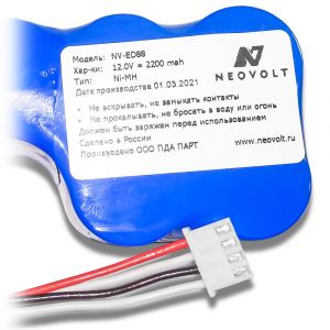 Аккумулятор Neovolt для Ecovacs Deebot DE55, DM88, DG710 2200mah